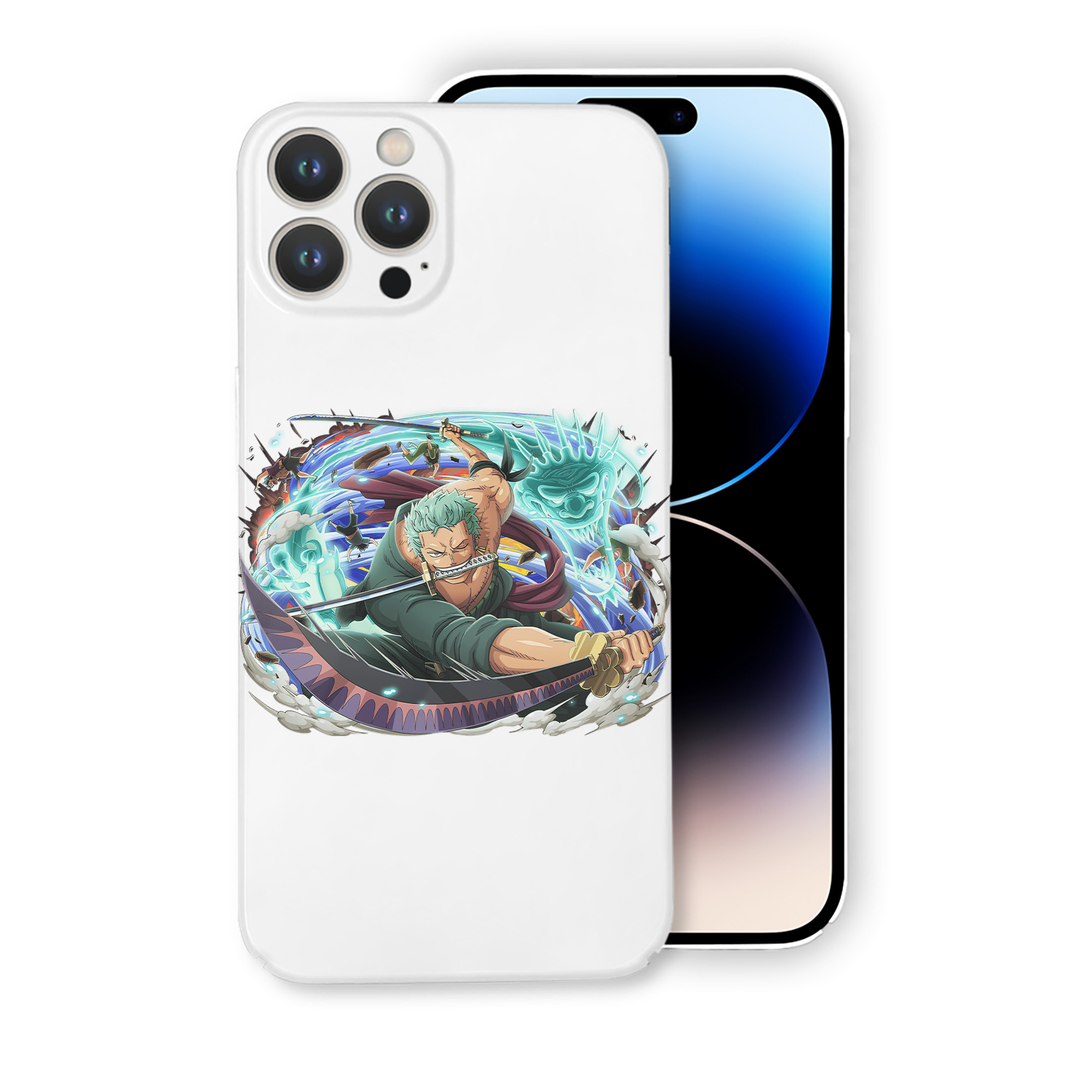 （画像用） ワンピース ロロノア・ゾロ ONE PIECE Roronoa Zoro 【iPhone 14シリーズ対応】ハードケース